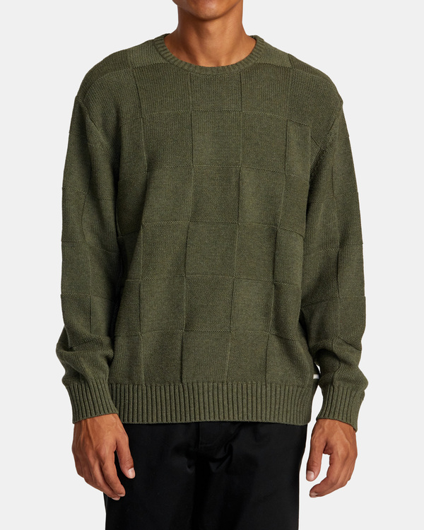 0 Hi Grade Boro - Maglia da Uomo Green AVYSW00126 RVCA