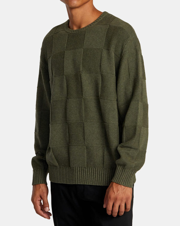 3 Hi Grade Boro - Jersey Cerrado para Hombre Verde AVYSW00126 RVCA