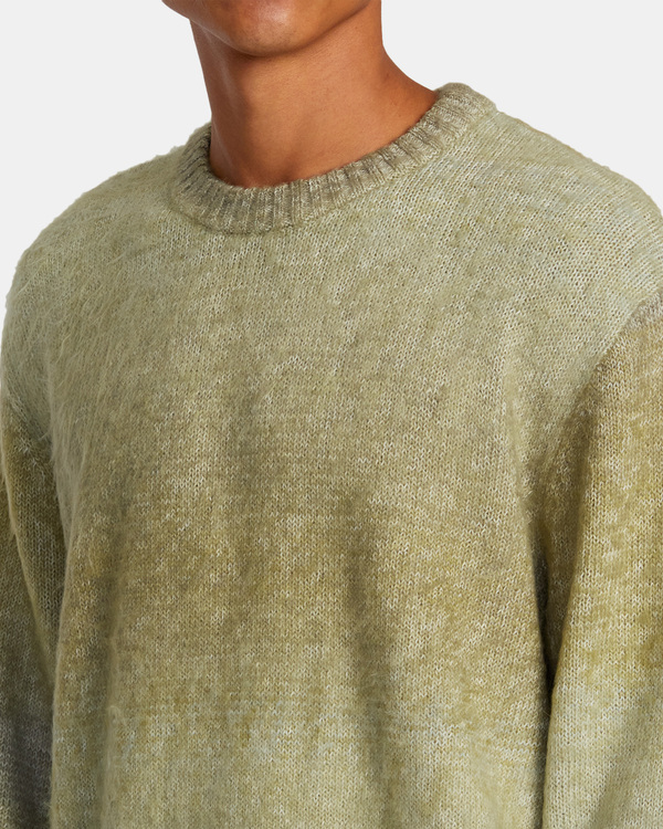 2 Ino - Jersey tipo mohair para Hombre Verde AVYSW00137 RVCA