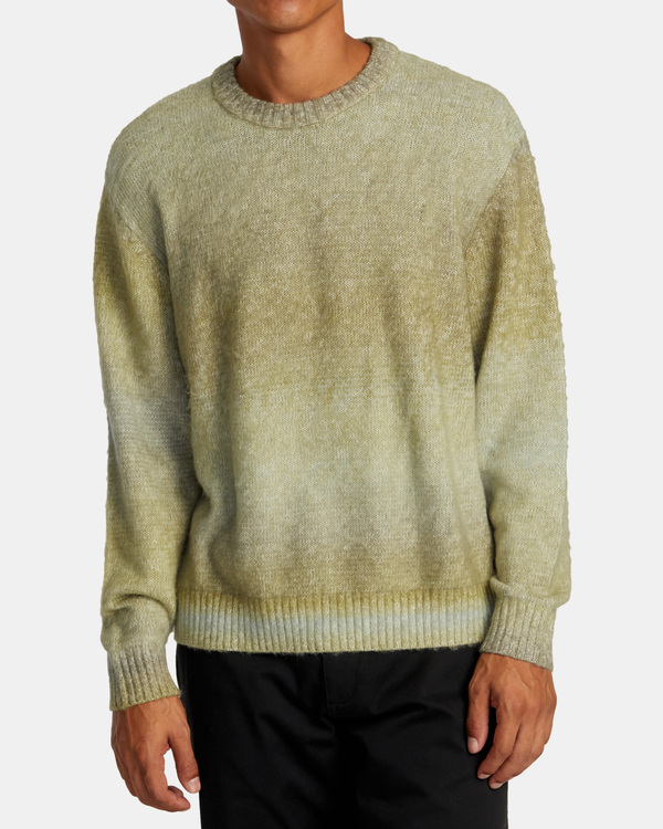 0 Ino - Jersey tipo mohair para Hombre Verde AVYSW00137 RVCA