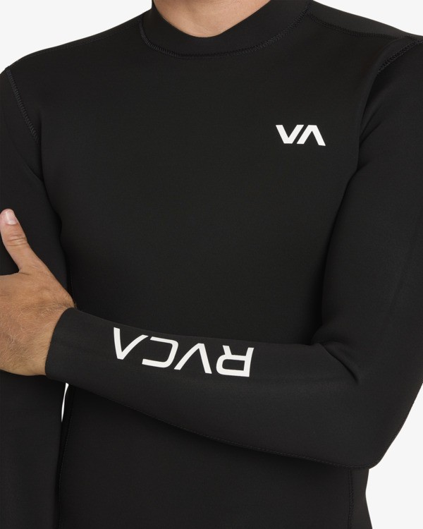 6 2mm Balance - Chaquetilla para Surf con Cremallera en la Espalda para Hombre Negro AVYW800103 RVCA