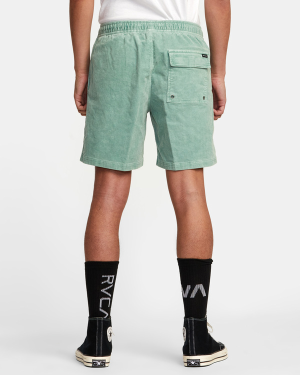 2 Escape Elastic - Short en velours pour Homme Vert AVYWS00160 RVCA