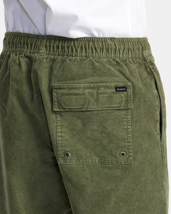 6 Escape Elastic - Corduroy Shorts for Men Multi AVYWS00160 RVCA