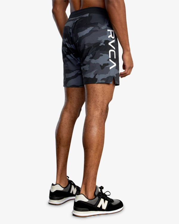 5 Fight Scrapper 17" - Performance Walkshorts for Men Black AVYWS00174 RVCA