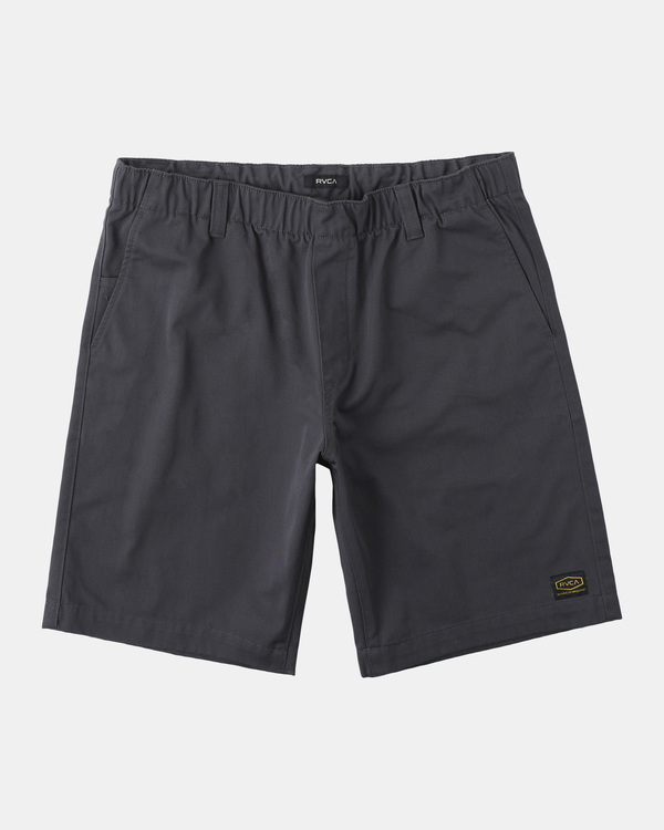 0 Recession Collection Americana - Elasticated Shorts for Men Black AVYWS00199 RVCA