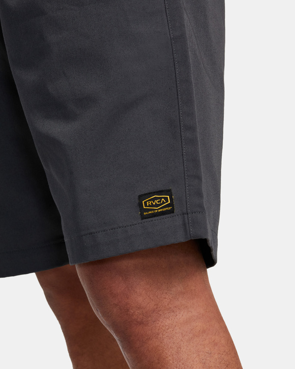3 Recession Collection Americana - Elasticated Shorts for Men Black AVYWS00199 RVCA