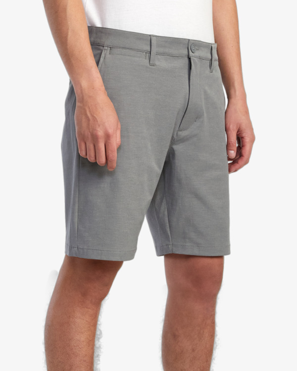 3 Back In - Short hybride pour Homme Gris AVYWS00286 RVCA