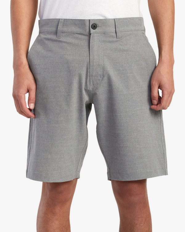 0 Balance - Hybrid Shorts for Men Black AVYWS00287 RVCA