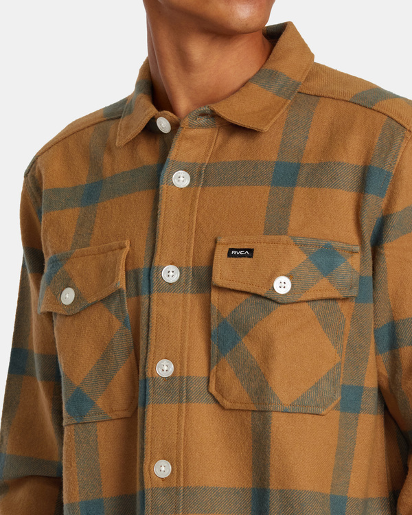 2 VA Cpo - Shirt for Men Brown AVYWT00369 RVCA