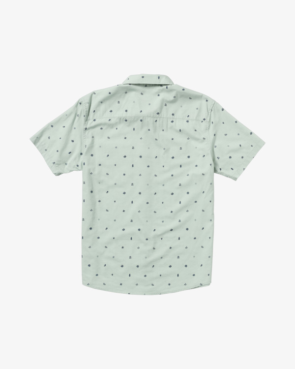 1 Anytime - Short Sleeve Shirt for Men Green AVYWT00489 RVCA