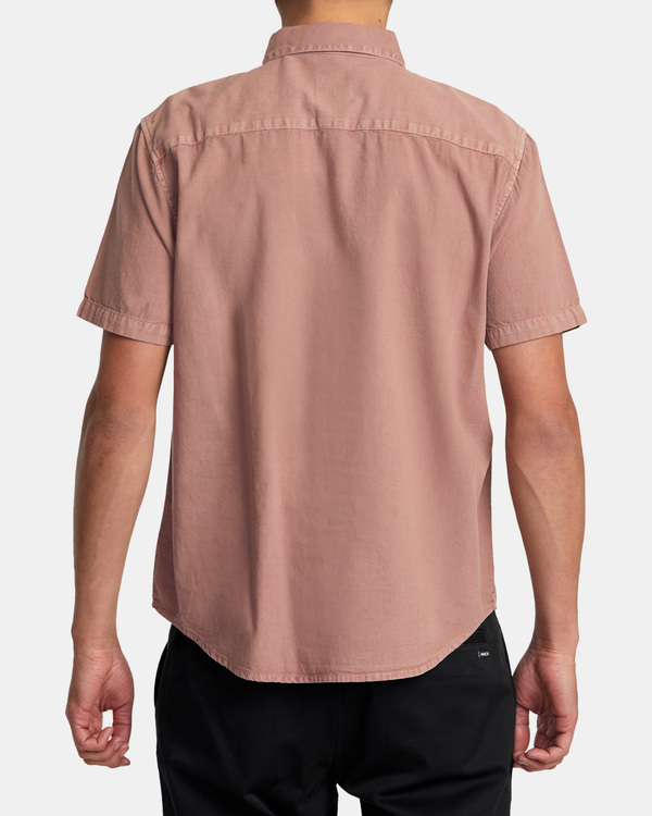 1 PTC - Short Sleeve Pocket Shirt for Men  AVYWT00494 RVCA