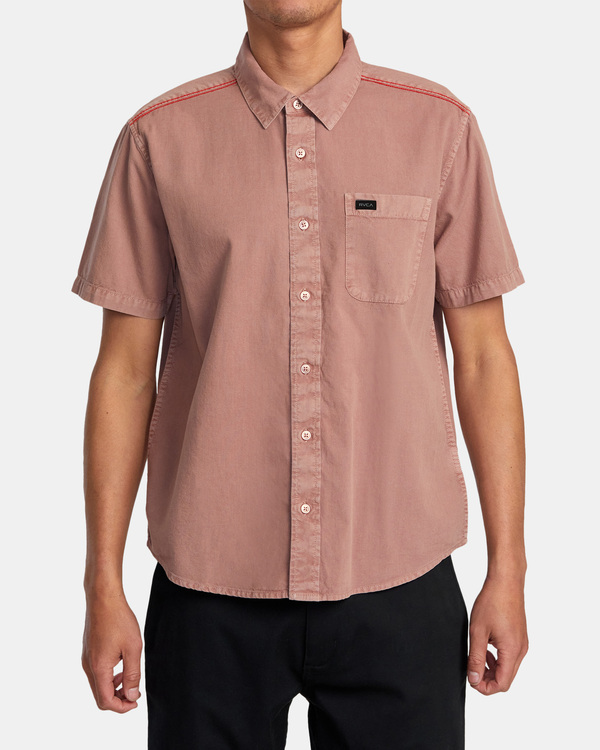 0 PTC - Chemise à poche à manches courtes pour Homme  AVYWT00494 RVCA