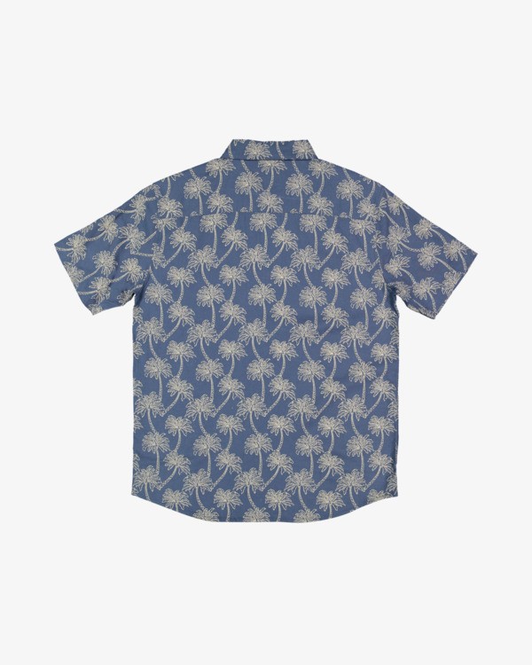 1 Exotica - Camisa de Manga Corta para Hombre Azul AVYWT00500 RVCA
