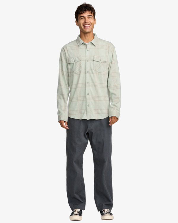 5 Vacancy Flannel - Flannel Shirt for Men Black AVYWT00512 RVCA