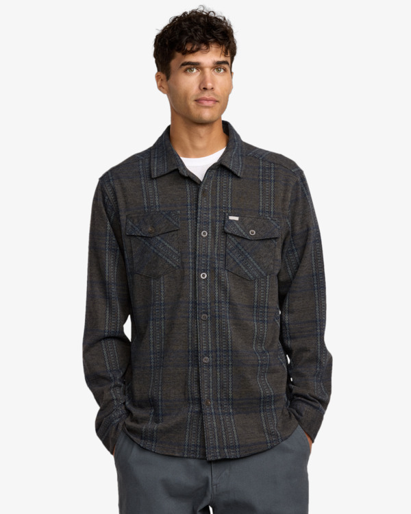 2 Vacancy Flannel - Flannel Shirt for Men Multi AVYWT00512 RVCA