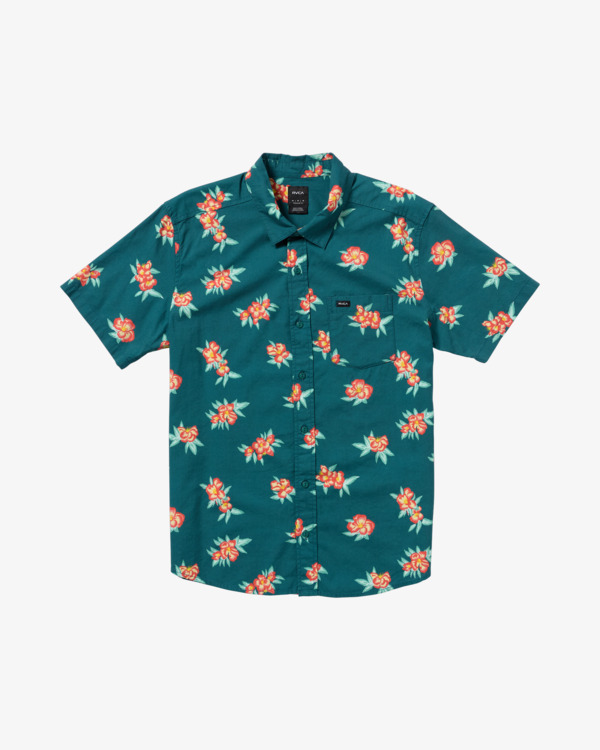 0 Botanical Blue AVYWT00521 RVCA