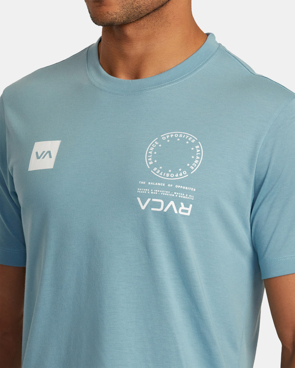 2 VA Sport Mark - T-shirt pour Homme Orange AVYZT01369 RVCA