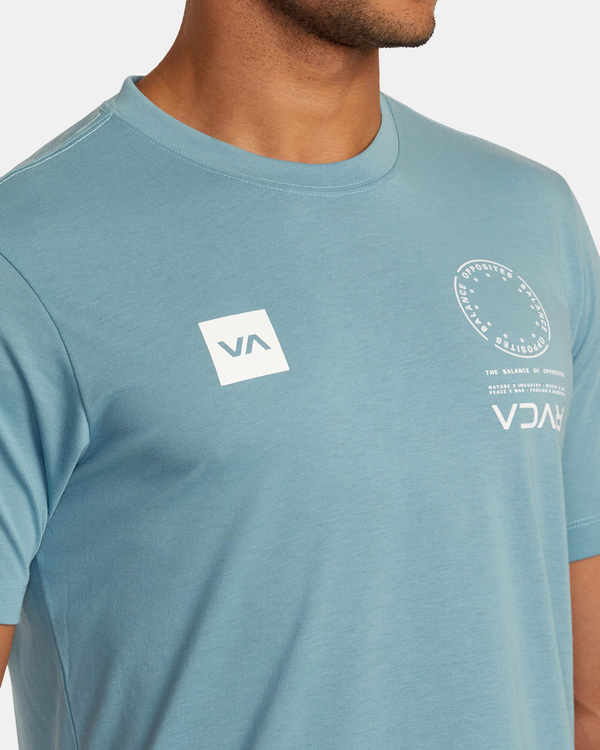 6 VA Sport Mark - T-Shirt for Men Orange AVYZT01369 RVCA