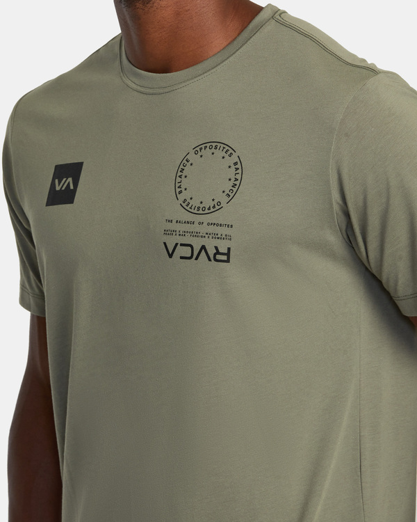 2 VA Sport Mark - T-Shirt für Männer Beige AVYZT01369 RVCA