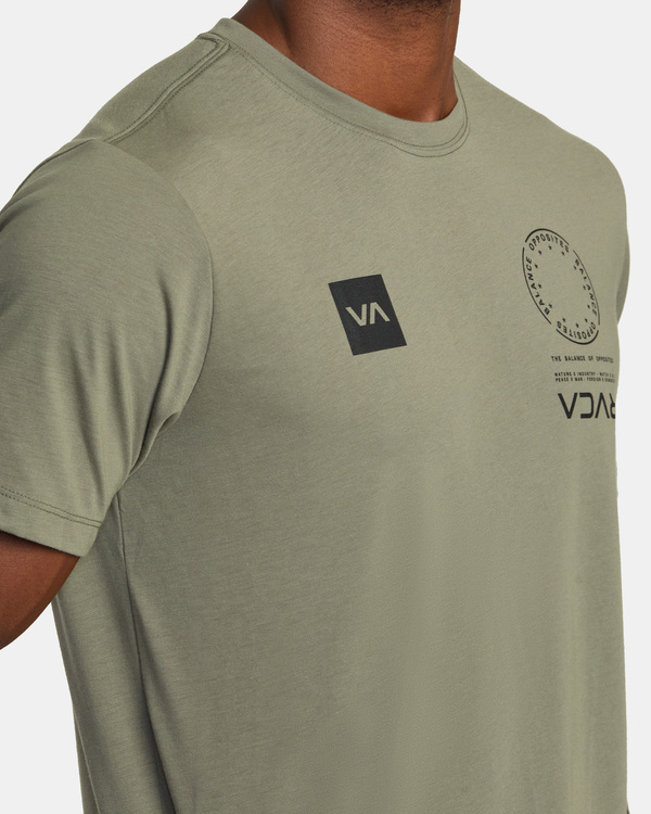 6 VA Sport Mark - T-Shirt für Männer Beige AVYZT01369 RVCA