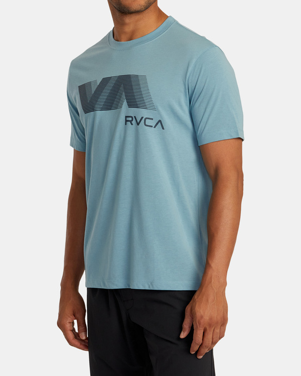 3 VA Sport Blur - T-shirt pour Homme Orange AVYZT01370 RVCA