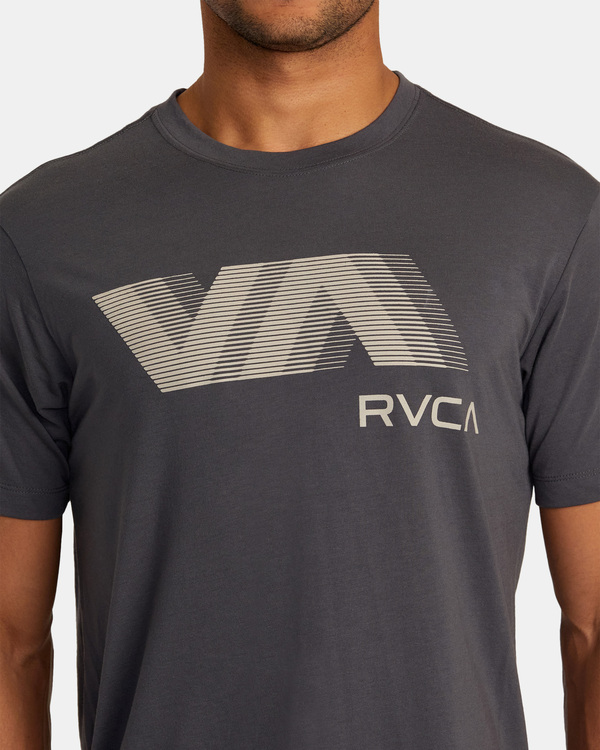 2 VA Sport Blur - T-Shirt for Men Gray AVYZT01370 RVCA