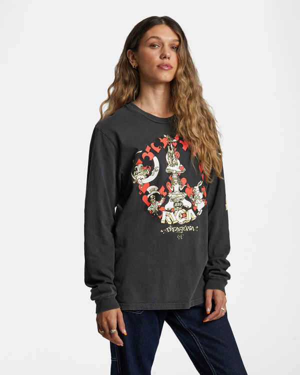 Freaktopia x RVCA Alice - Unisex Long Sleeve T-Shirt | RVCA