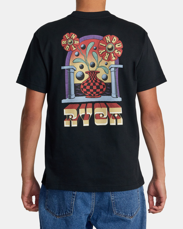 10 Martin Ander Portal - Camiseta para Hombre Negro AVYZT01648 RVCA