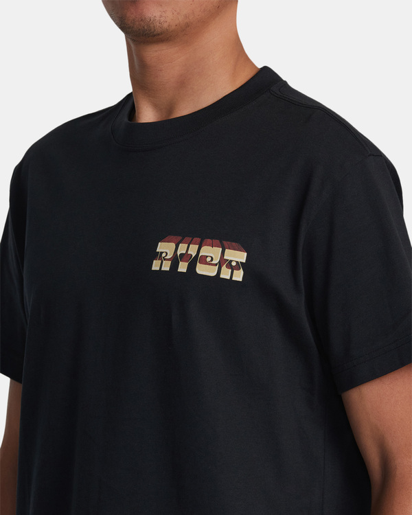 4 Martin Ander Portal - Camiseta para Hombre Negro AVYZT01648 RVCA