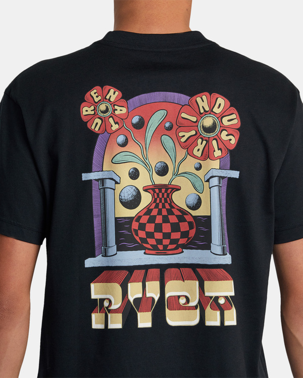 8 Martin Ander Portal - Camiseta para Hombre Negro AVYZT01648 RVCA