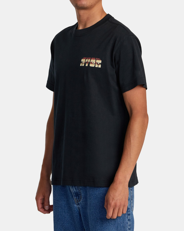 7 Martin Ander Portal - Camiseta para Hombre Negro AVYZT01648 RVCA