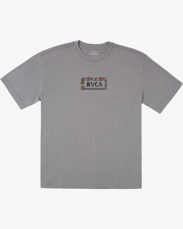 0 Food Chain - Maglietta da Uomo Gray AVYZT01844 RVCA