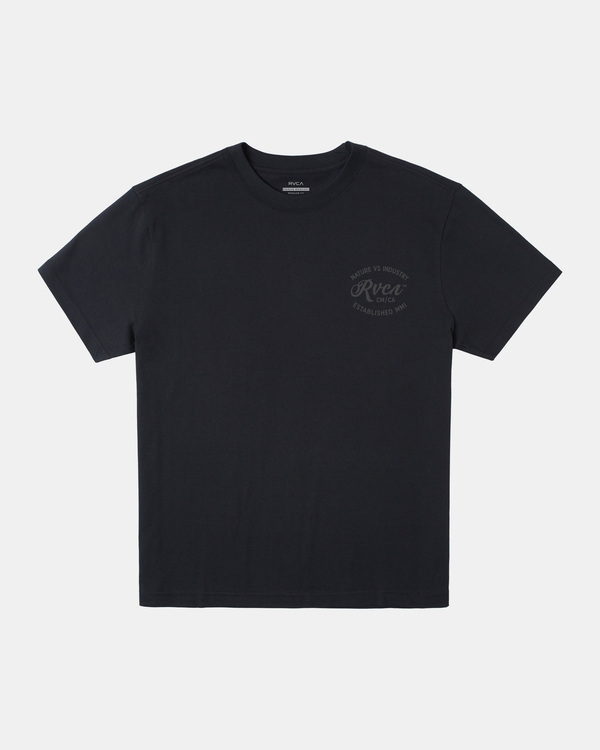 1 Balance Cafe - T-Shirt für Männer Schwarz AVYZT01845 RVCA