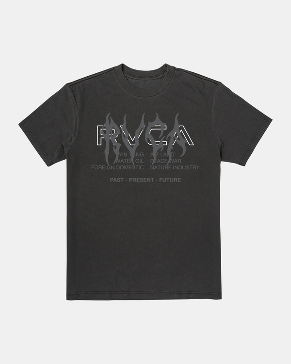 0 Metalurgy - Short Sleeves T-shirt for Men Black AVYZT02294 RVCA