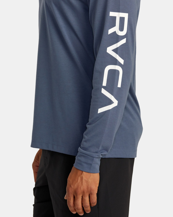 5 RVCA 2x - Camiseta de manga larga para Hombre Violeta AVYZT02322 RVCA