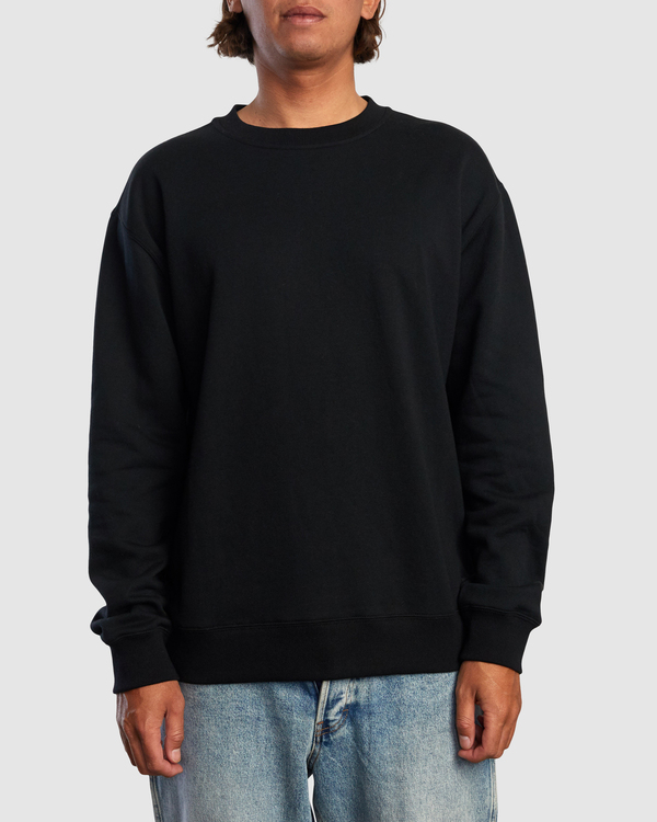 9 Recession Day Shift - Sudadera para Hombre Negro C1CRRHRVP2 RVCA