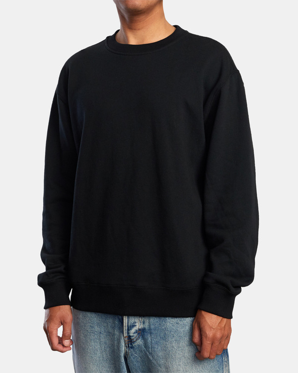 4 Recession Day Shift - Sudadera para Hombre Negro C1CRRHRVP2 RVCA