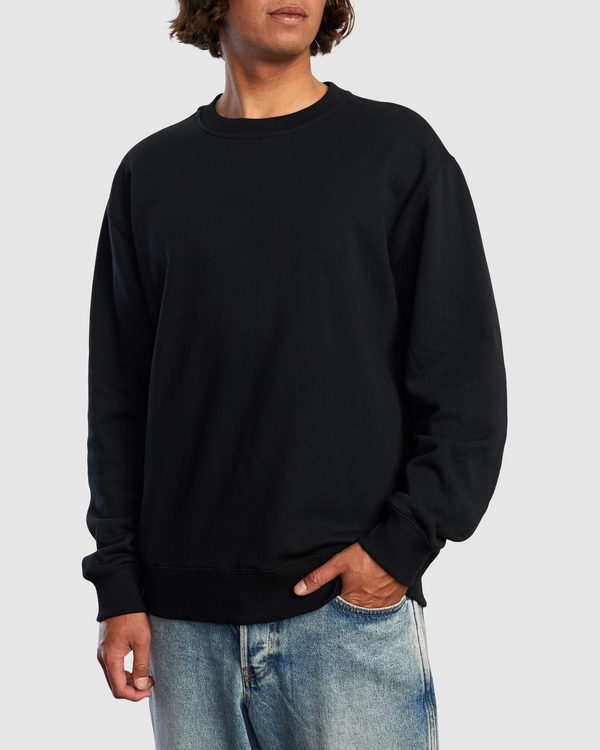 6 Recession Day Shift - Sudadera para Hombre Negro C1CRRHRVP2 RVCA