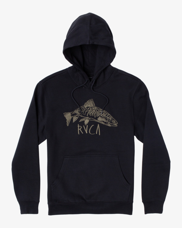 0 Ben Horton Downstream - Kapuzenpulli für Männer Schwarz C1HORERVP2 RVCA