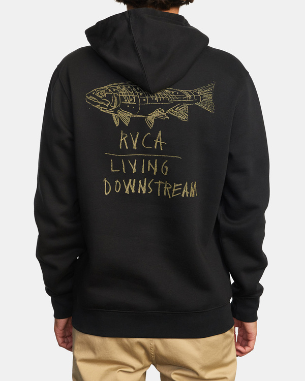 Rvca hoodie sale on sale