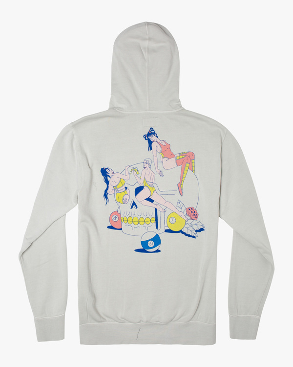 1 Luke Pelletier X Kristen Liu Wong Skull Club - Hoodie for Men  C1HORHRVP2 RVCA