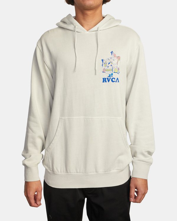 2 Luke Pelletier X Kristen Liu Wong Skull Club - Hoodie for Men  C1HORHRVP2 RVCA