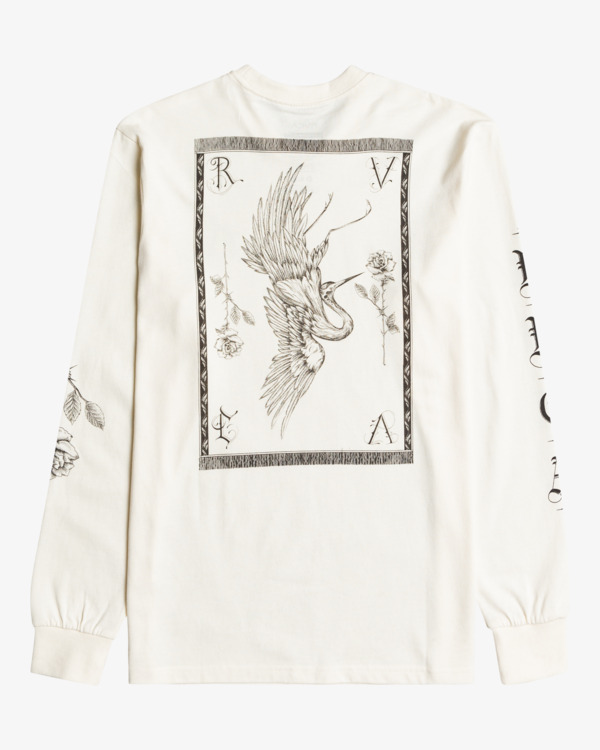 1 Benjamin Jeanjean Crane - Long Sleeve T-Shirt for Men  C1LSRBRVP2 RVCA