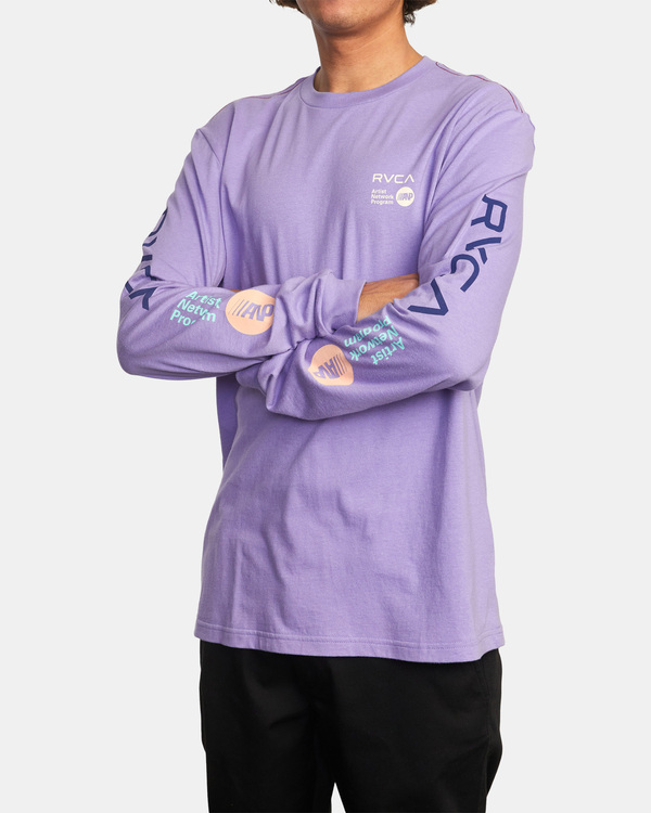 4 ANP - Long Sleeve T-Shirt for Men  C1LSRGRVP2 RVCA