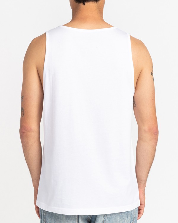 3 Lost Island - Vest for Men White C1SGRARVP2 RVCA