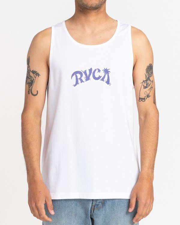 2 Lost Island - Vest for Men White C1SGRARVP2 RVCA