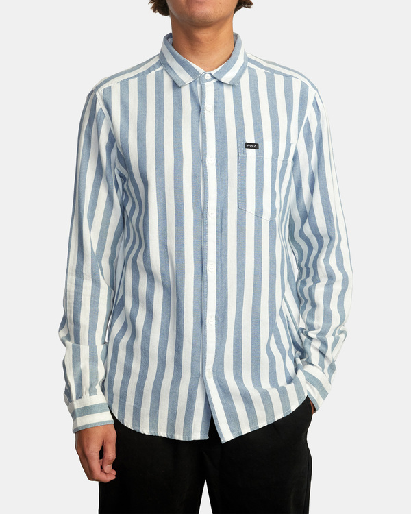 2 Harbour - Long Sleeve Shirt  for Men White C1SHMARVP2 RVCA