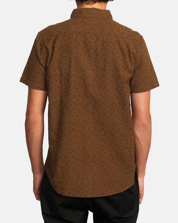 2 That'll Do Dobby - Short Sleeve Shirt for Men Pink C1SHRRRVP2 RVCA
