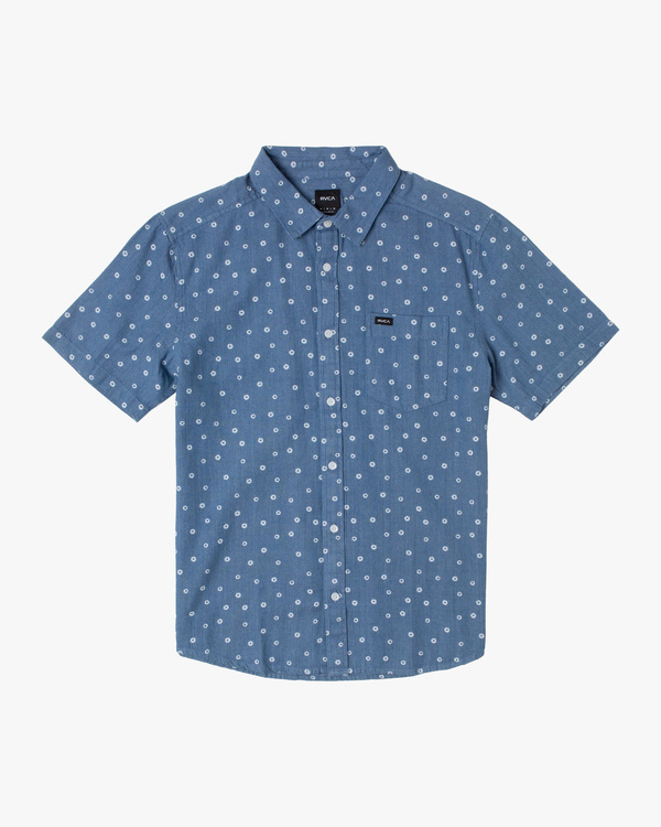 0 Harbour - Short Sleeve Shirt for Men Blue C1SHRZRVP2 RVCA