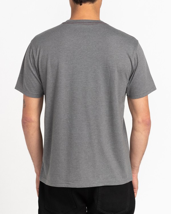 3 Dream Field - Short Sleeve T-Shirt for Men Grey C1SSRBRVP2 RVCA